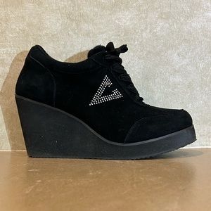 Volatile wedge sneakers